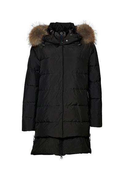 Windfield / Danwear Claudia With Real Fur Black Label Down 09 Black