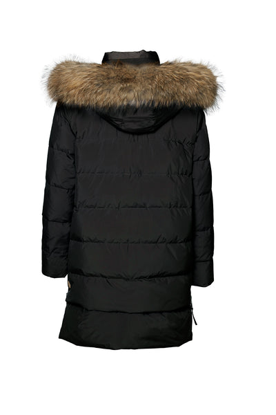 Windfield / Danwear Claudia With Real Fur Black Label Down 09 Black