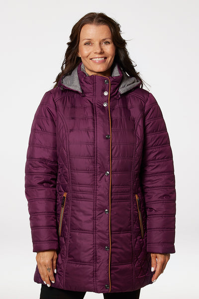 Windfield / Danwear Carly without Fur Recycled 36 Blueberry